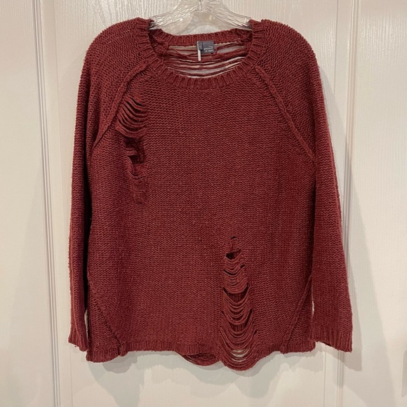 UO Sparkle & Fade Slit Pullover Sweater - Picture 5 of 7
